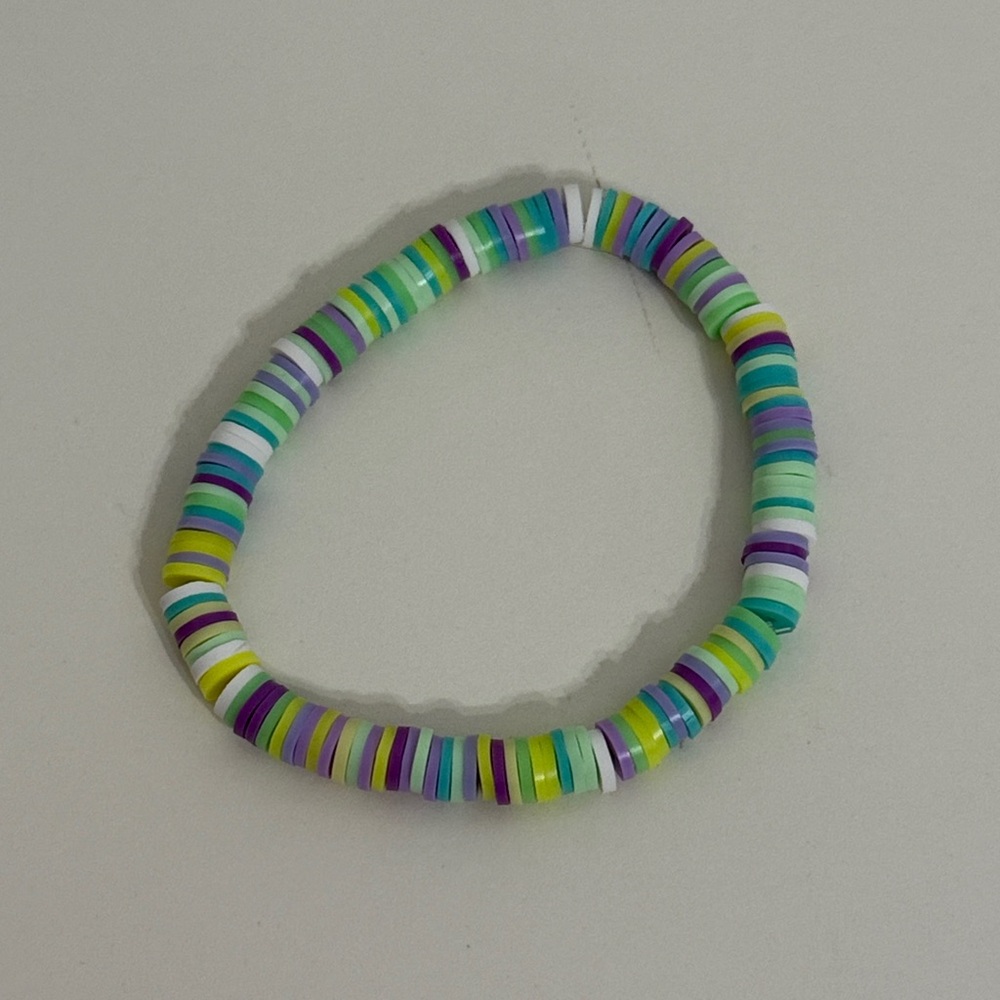 Stocking Stuffers Handmade Kids Stackable Beaded Bracelets - Picture 4 of 9